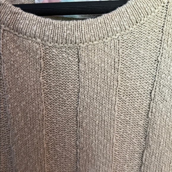 NEW! FREE PEOPLE FP BEACH wide knit dress oatmeal XS - Picture 2 of 11